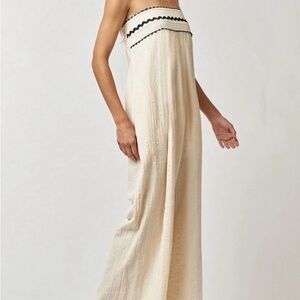 Elegant Cream Jumpsuit
